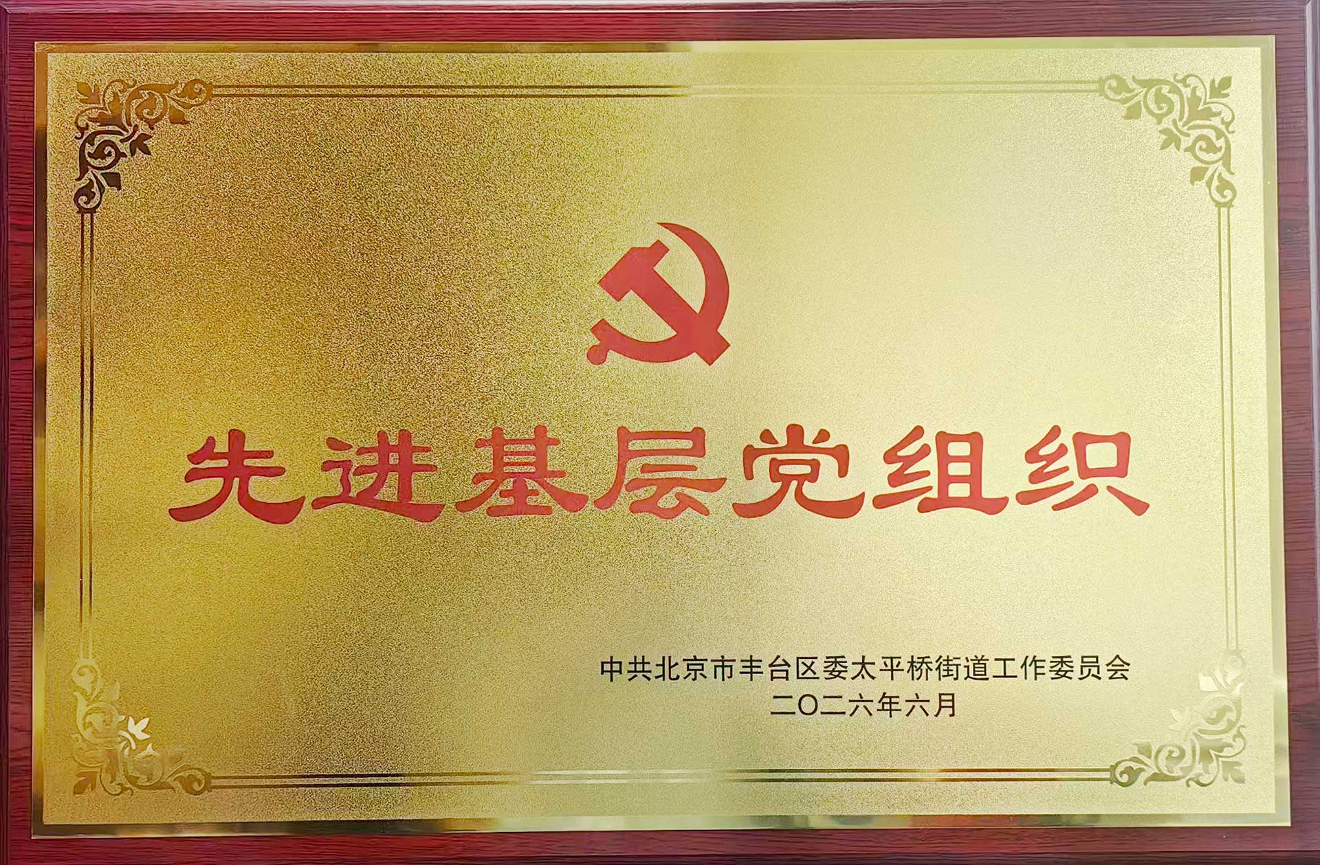 喜报｜党建引领践初心 载誉前行庆华诞——星空官方网站-星空xingkong（中国）
招标集团党支部获评辖区“优秀基层党组织”